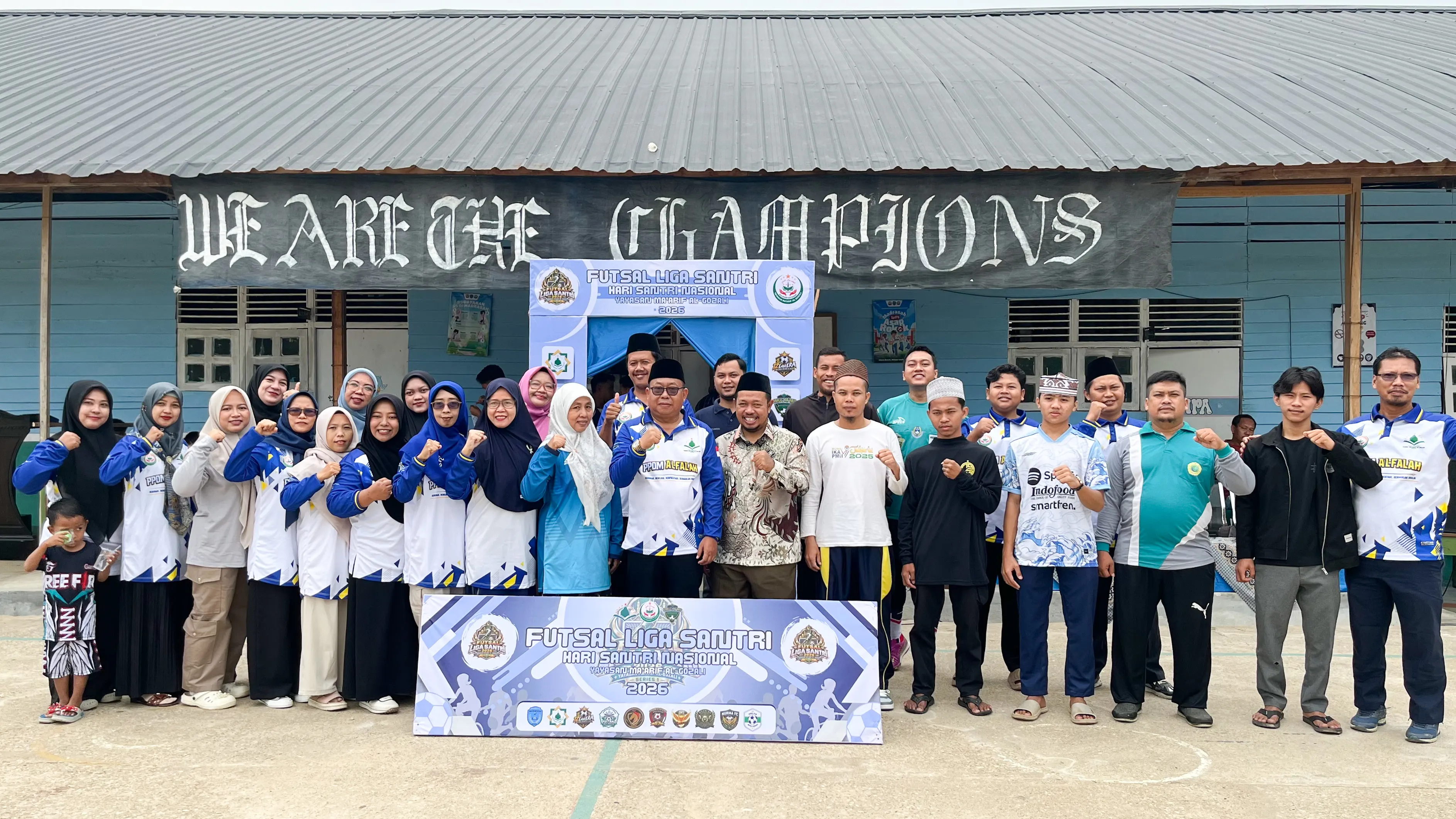Kick Off Hari Santri Nasional, Yayasan Ma’arif Al Gozali Gelar Liga Santri Nasional Tingkat Kabupaten Sintang
